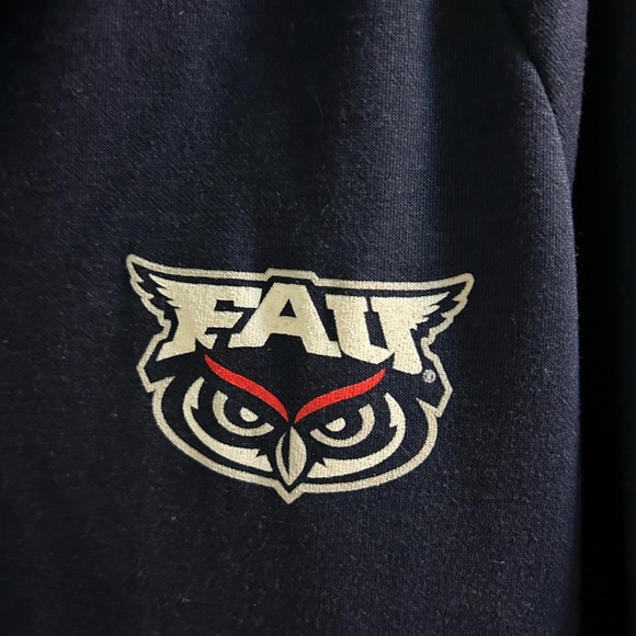 Florida Atlantic University 3/4 zip Under Armor - Picture 3 of 3